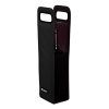 Premium Le Creuset Black Wine Cooler Bag - Keep your drinks chilled in style with this sleek and functional wine accessory.