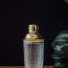 Stylish 'Gold' Glass Shaker for Cocktail Mixing - Premium Quality Barware