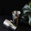 Premium 650ml Silver French Shaker for Cocktail Mixing - Elegant and Practical Bar Essential for Home Bartenders