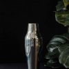 Stylish and shiny 650ml Silver French shaker, perfect for cocktail enthusiasts, crafted with high-quality materials.