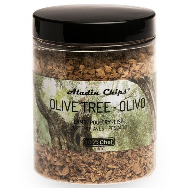 Exquisite ALADÍN Olive Wood Chips 80g - Premium quality cooking accessory for sale online