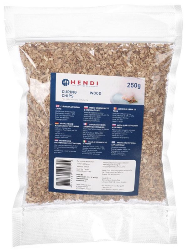 Premium Beech Wood Chips 250g - Ideal for Smoking and Grilling - High-Quality Product for Gourmet Cooking