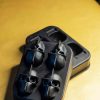 Durable silicone ice cube tray with easy release design for making perfect ice cubes - a must-have kitchen accessory