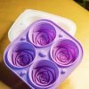 Roxa silicone tray for creating gorgeous rose-shaped treats, perfect for baking enthusiasts and party planners, high-quality and durable design.
