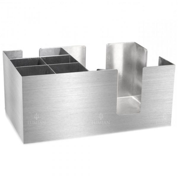 Stylish and durable BAR CADDY INOX ANGELIA for organizing your bar essentials efficiently - perfect addition to your home bar setup!