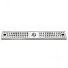 Stylish and durable bar mat measuring 60x10.5cm in sleek stainless steel design, perfect for home or commercial use. Buy online now!