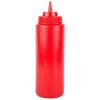 Premium 95cl Red Plastic Bottle with Lid - Convenient and Durable Storage Solution for Beverages - Ideal for Home or Office Use