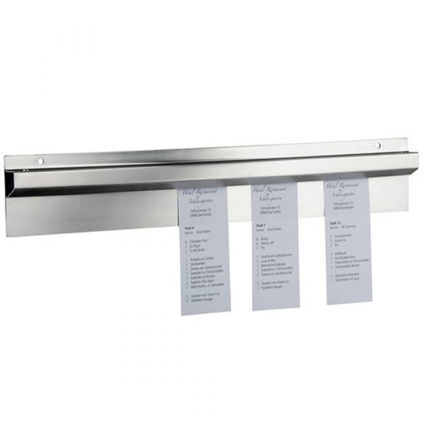 Premium 60cm Stainless Steel Bill Rail for Organized Spaces - Shop Now for Quality and Durability!