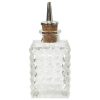 Exquisite 100ml Diamond Square Bitters Bottle - Premium, Elegant and Stylish for Your Home Bar - Shop Now!