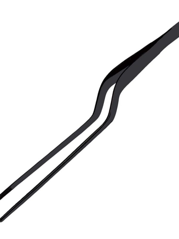 20cm Black Titanium Sushi Tong - Premium Quality Kitchen Utensil for Sushi Lovers, Sleek Design, Durable Construction