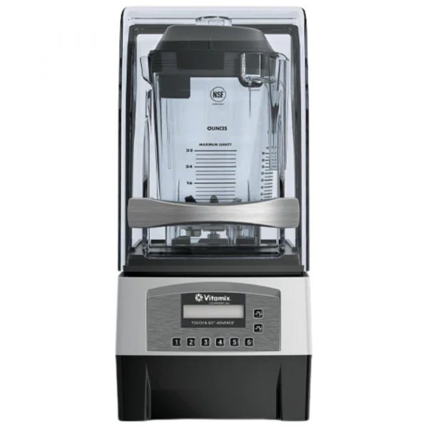 Powerful 2.3HP 1300W Vitamix Touch & Go Advance Blender for Smooth, Effortless Blending - Ideal for Home or Commercial Use