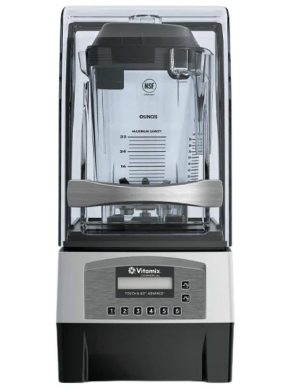 Powerful 2.3HP 1300W Vitamix Touch & Go Advance Blender for Smooth, Effortless Blending - Ideal for Home or Commercial Use
