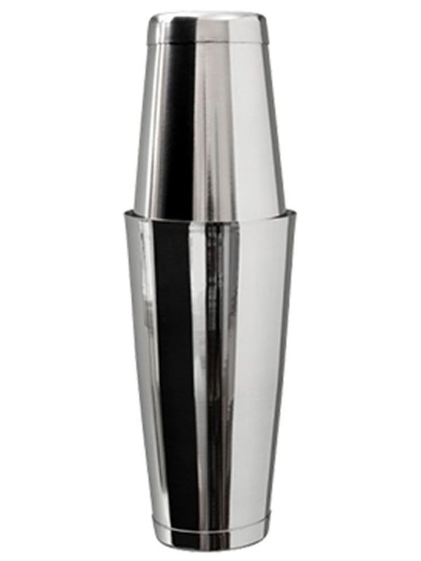 Elevate your mixology game with our premium Boston Shaker Set S/S 800ml - sleek stainless steel design for perfect cocktails every time.