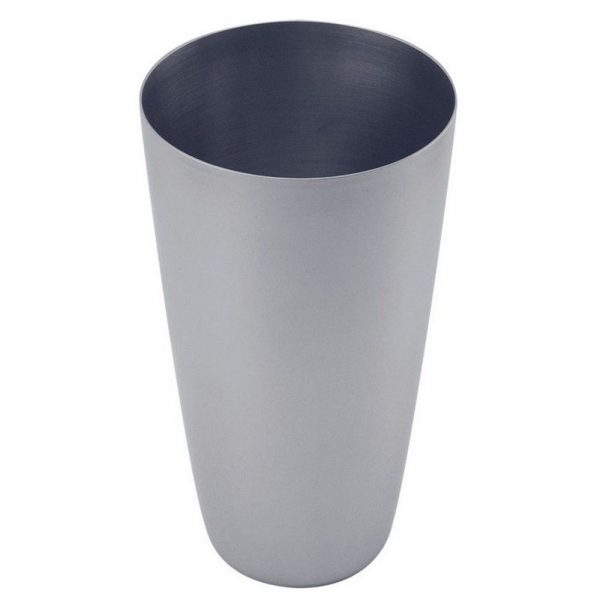 Premium stainless steel Boston shaker tin, 28oz capacity, sleek design for professional cocktail crafting