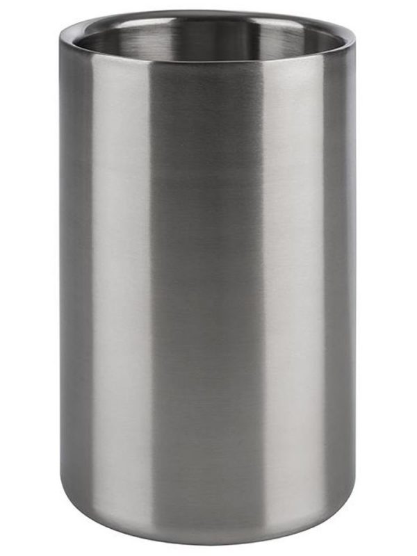Stainless Steel Bottle Cooler for 1 Bottle - Keep Drinks Chilled in Style. Ideal for Outdoor Events and Parties.