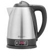 Premium 1.8 L Stainless Steel Electric Kettle with Thermometer - 1800W Power for Fast Boiling, Ideal for Home and Office Use