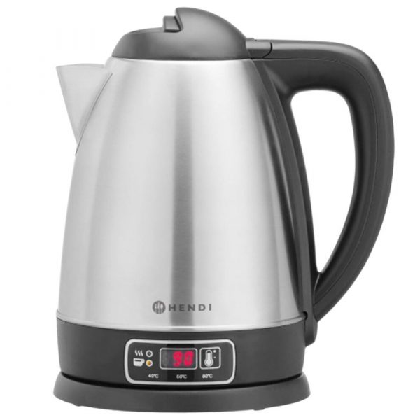 Premium 1.8 L Stainless Steel Electric Kettle with Thermometer - 1800W Power for Fast Boiling, Ideal for Home and Office Use