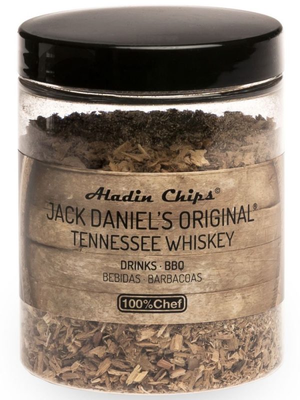Premium Jack Daniels 80g Wooden Smoking Chips for Infusing Flavor | High-Quality Smoking Machine Chips for Enhanced BBQ Taste