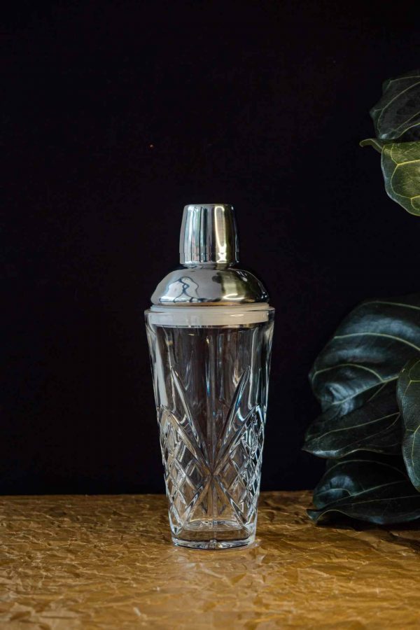 Premium Cobbler Shaker 'Crystal' for Elegant Cocktail Mixing - Buy Online Today!