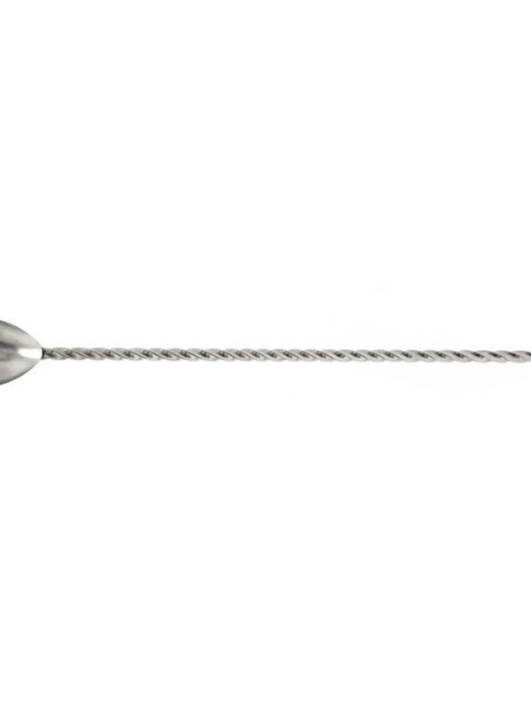 Stylish 28cm Bar Spoon with Stainless Steel Muddler for Mixing Cocktails - Premium Quality Barware Accessory
