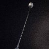 Trident Bar Spoon: Premium stainless steel cocktail stirring spoon for professional bartenders, ideal for mixing drinks with style.