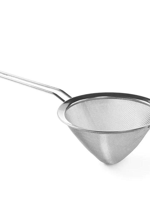 Premium Stainless Steel Conical Strainer Wire Mesh 160 x 415mm - Durable Kitchen Tool for Precise Cooking and Straining - Buy Now!