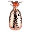 Premium 45.5CL Copper Pineapple Cup with Straw - Stylish and eco-friendly drinkware for trendy sips.