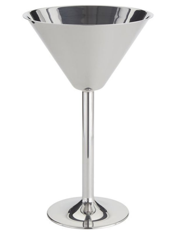Premium Stainless Steel Martini Cups Service Set, 40cl – Elevate your cocktail experience with this elegant and durable drinkware collection.