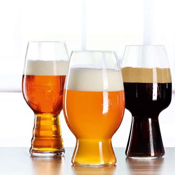 Enjoy the perfect beer experience with Spiegelau Cups Authentis Beer Set, a set of 3 exquisitely crafted premium glassware pieces.