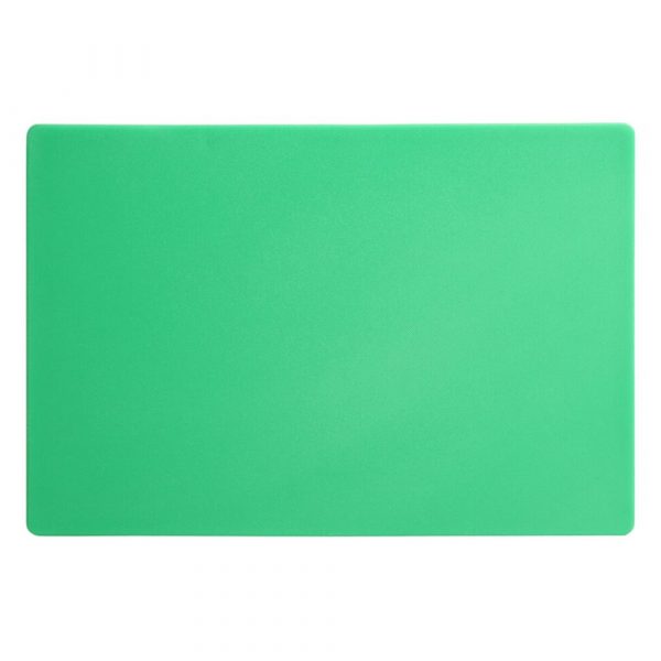 Durable HACCP Green Cutting Board 450x300x13mm for Hygienic Food Prep - Premium Quality Kitchen Essential