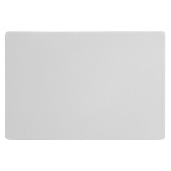 Professional Grade White Cutting Board 450x300x13mm - Ideal for Home and Commercial Kitchens - Meets HACCP Standards