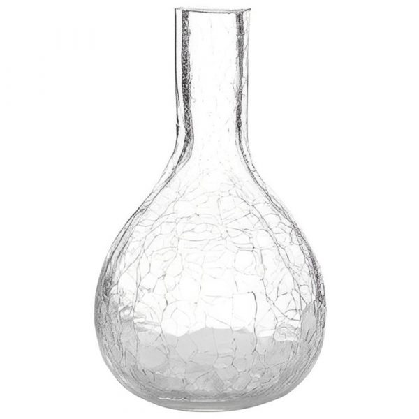 Elegant 28cl Craquelle Glass Dash Bottle for Stylish Dining - Shop Now!