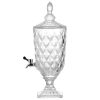 Stylish 5L Glass Diamond Drinks Dispenser - Perfect for Parties and Events - Durable and Elegant Design - Buy Online Now!
