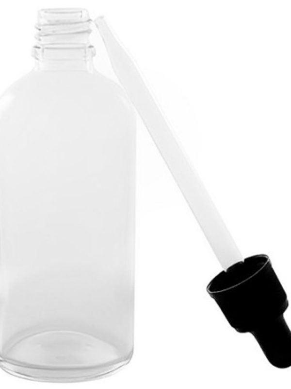 50ml Dropping Bottle with Graduate Markings, Essential Lab Tool for Precise Measurements, High-Quality Glass Material
