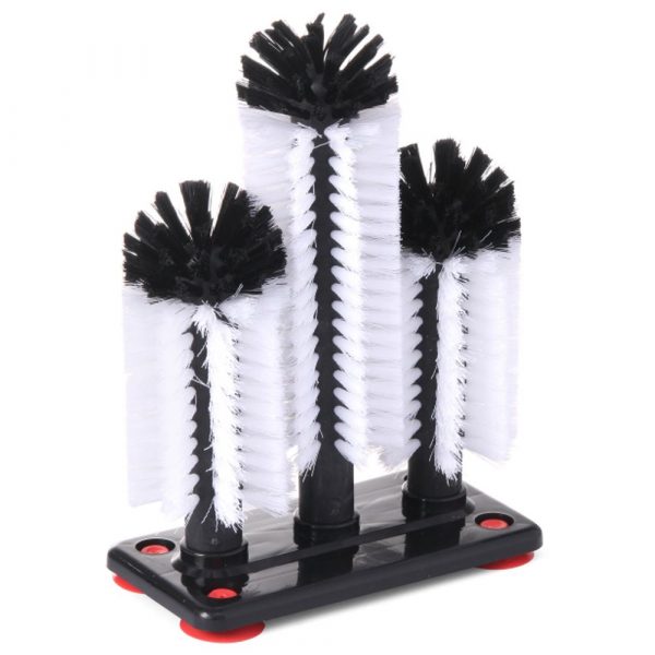 Enhance your kitchen with our Triple Brush designed for gentle cleaning of nylon and PP cups. Buy now for durable and efficient cleaning!
