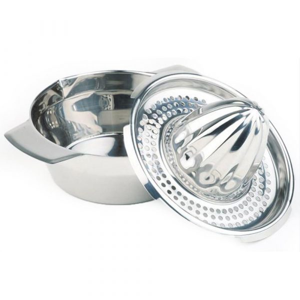 Premium Stainless Manual Citrus Juicer for Juicy Fresh Squeezed Lemon, Lime, and Orange Juice - Easy Handheld Press Tool