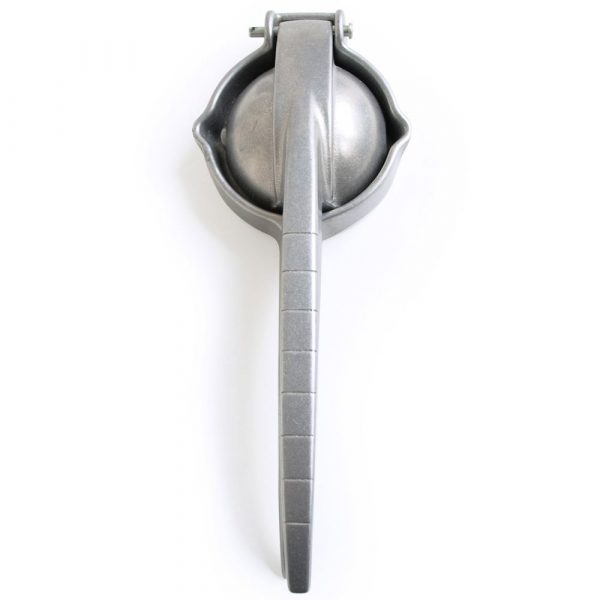 Effortlessly juice citrus fruits with the Gotham Metal Manual Citrus Juicer - a durable and efficient kitchen tool for homemade refreshing drinks.