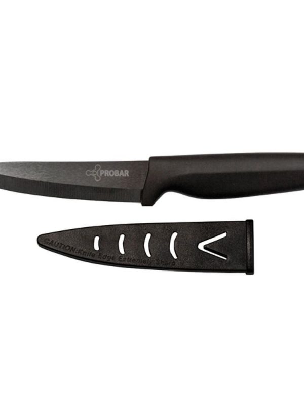 Premium 12.7cm Ronin Ceramic Knife - Sharp, Durable and Serrat-Free - Ideal for Precision Cuts - Buy Online Now!