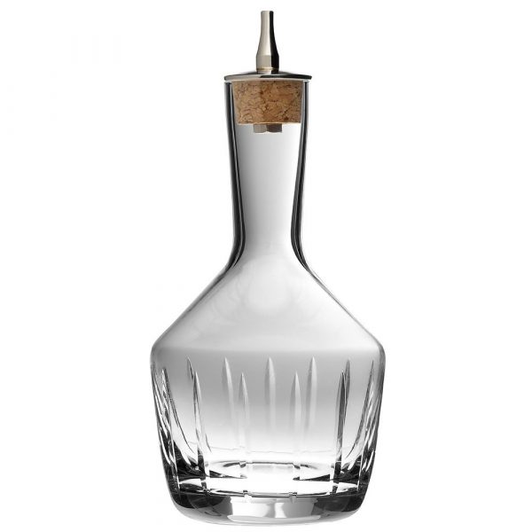 Premium 20cl Garrafa Bitter Vertical Cut Large Glass Bottle, Exquisite Quality