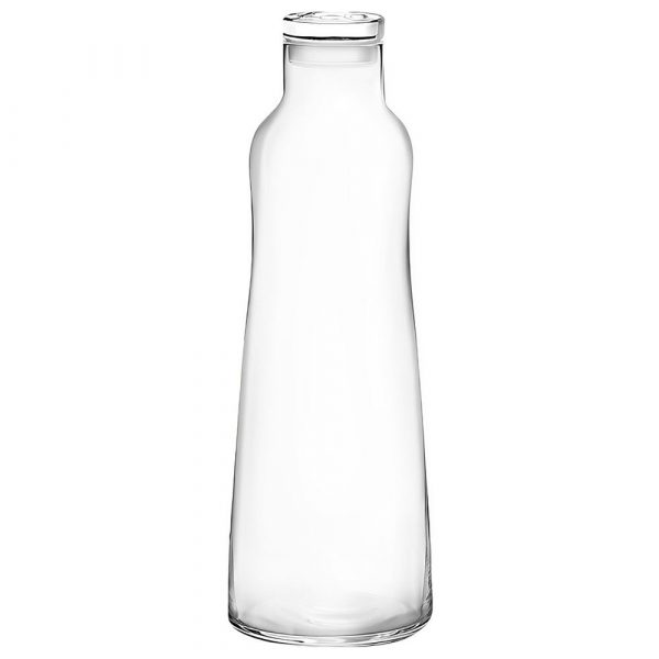 Sustainable 109cl Eco Glass Bottle with Lid for Hydration - Eco-Friendly Reusable Drinking Container for Home and Travel