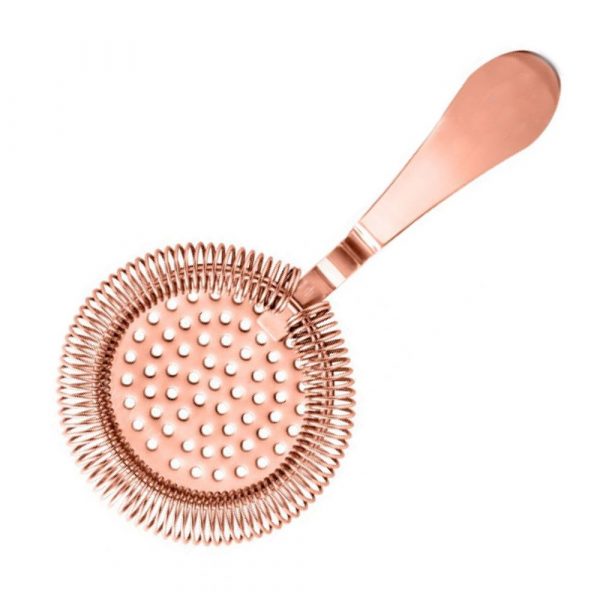 Enhance your cocktail-making experience with the exquisite Hawthorne Strainer Mercury Copper Lumian - a stylish and functional bar tool.