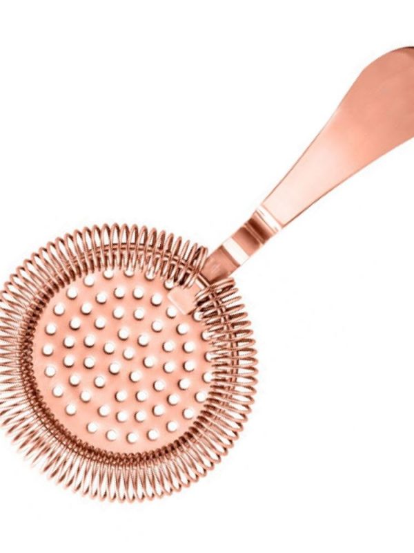 Enhance your cocktail-making experience with the exquisite Hawthorne Strainer Mercury Copper Lumian - a stylish and functional bar tool.