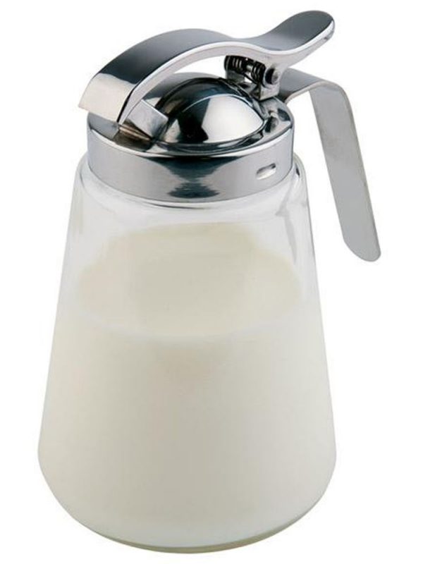 Premium 300ml Glass and Stainless Steel Honey Pourer - Must-Have Kitchen Tool for Easy and Mess-Free Honey Pouring - Item No. 00765