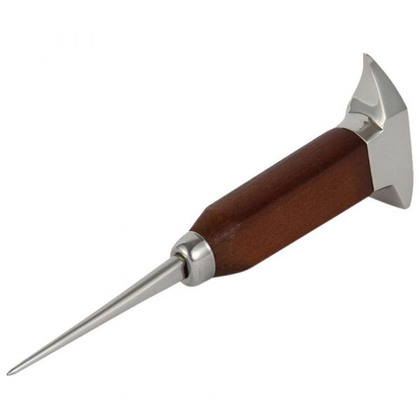 Stainless Steel ICE PICK 1 PRONG for precise ice carving - durable tool for cocktails and desserts
