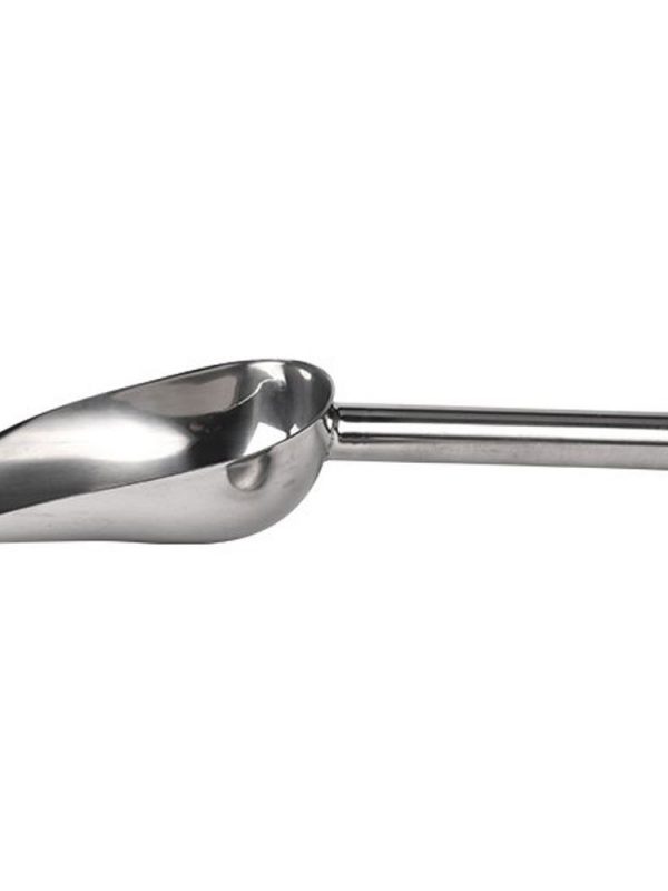 Stainless Steel Ice Scoop 24.5cm - Sleek and durable scoop for serving ice with style and ease. Perfect for cocktails and beverages.