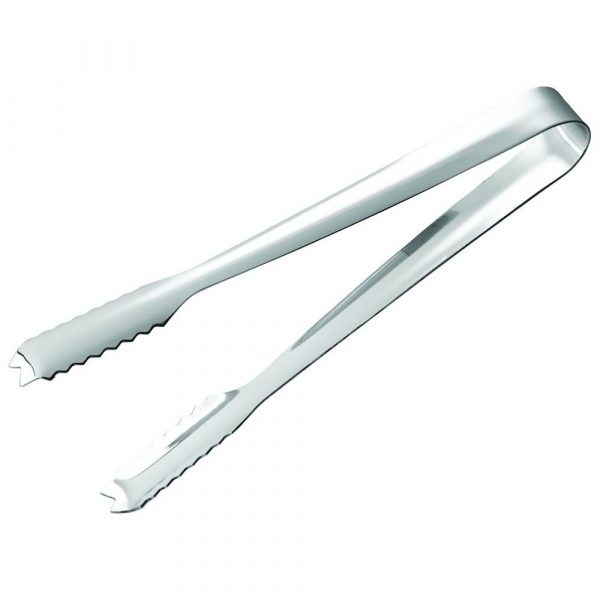 Durable 18cm Stainless Steel Ice Tong for Cocktail Parties and Home Bartending - Buy Now!