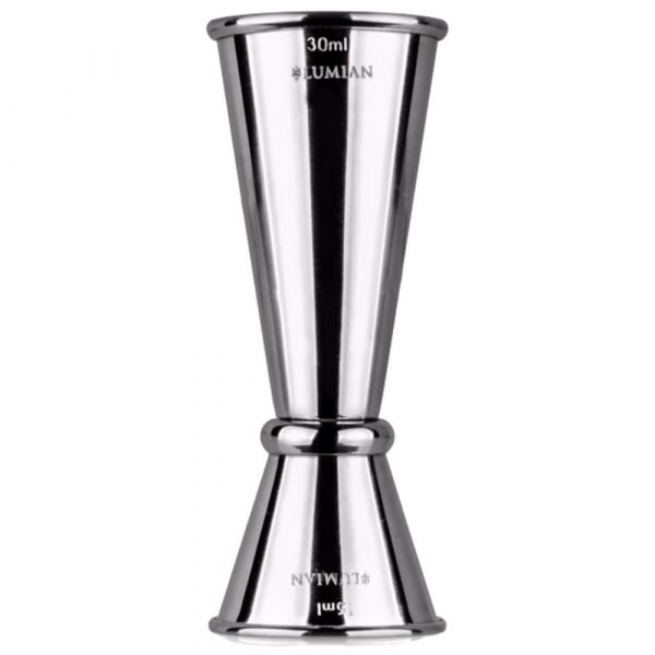 Stainless Steel Japanese Jigger 15/30 ml - Premium barware for precise cocktail measuring in style