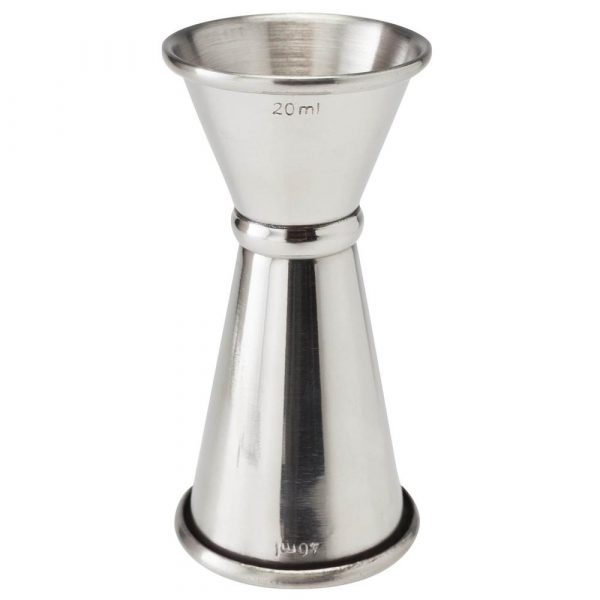 Stainless Steel Japanese Jigger 40/20ml (10/30ml) for Precision Cocktail Mixing - High-Quality Barware Tool for Professional Bartenders