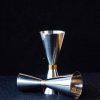 Modern 30/60 silver vase with elegant gold strip design, perfect for adding a touch of luxury to your decor