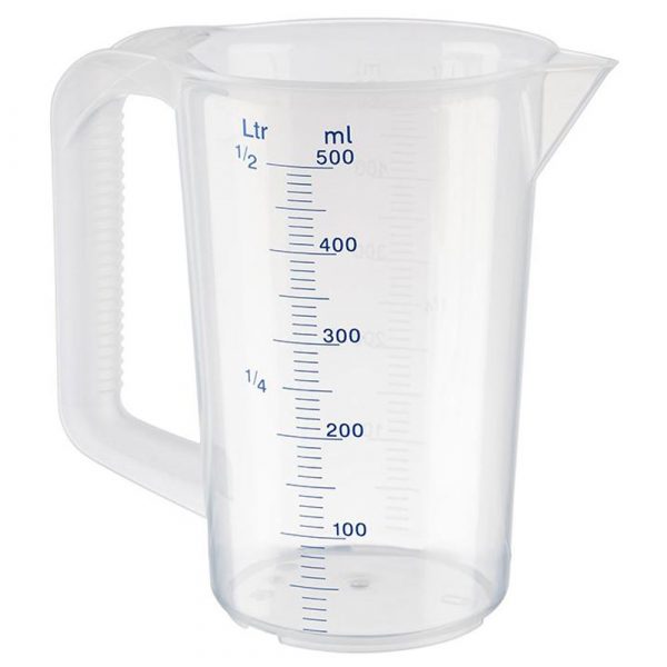 Premium 1000ML PP Graduated Measuring Jar for Accurate Measurements in Cooking and Baking - Durable Kitchen Tool for Home Chefs